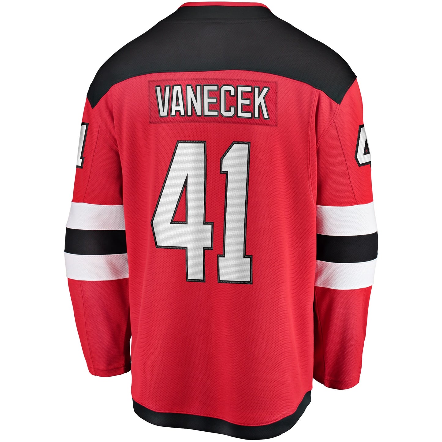 Vitek Vanecek New Jersey Devils Fanatics Branded Home Breakaway Player Jersey - Red
